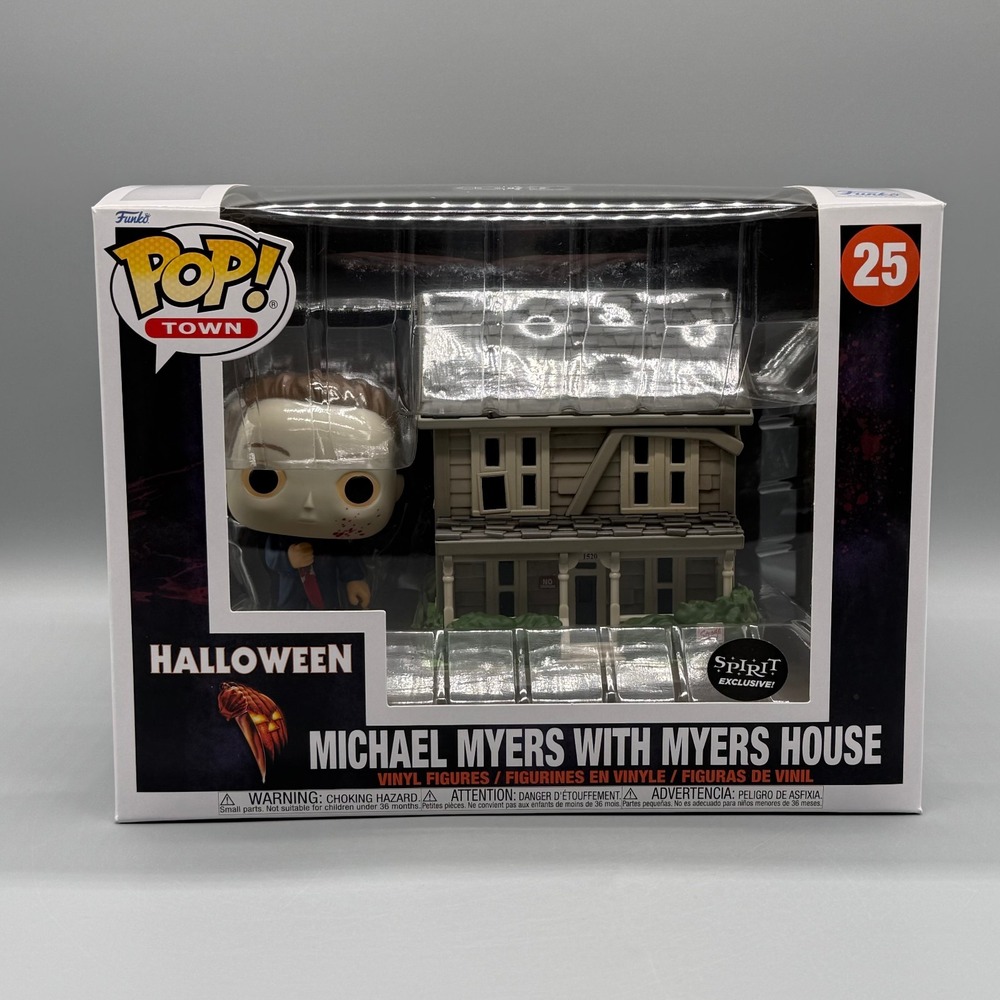 Funko Pop! Town #25 Michael Myers w/ Myers House Halloween Spirit Exclusive New